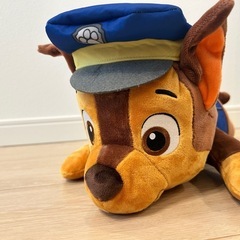 新品未使用　パウパトロール　チェイス　ぬいぐるみ　の画像