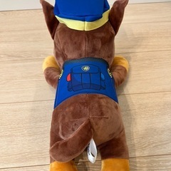 新品未使用　パウパトロール　チェイス　ぬいぐるみ　の画像
