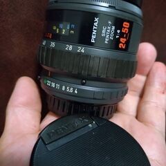 優良品　smc PENTAX-F 24-50mm F4の画像