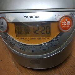TOSHIBA IH ジャー炊飯器 RC-6XD 3.5合炊き 動作確認済みの画像