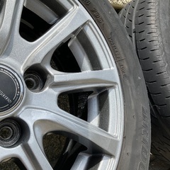 165/65R-14 アルミホイール付き4本セットですの画像