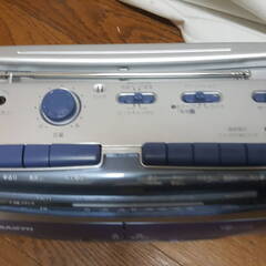 SANYO サンヨー　ラジオカセットレコーダー U4-W32　動作確認済みの画像