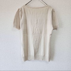 サマーニット半袖　Mサイズの画像