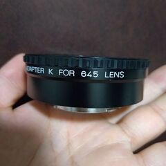 美品　PENTAX ADAPTER K FOR 645の画像