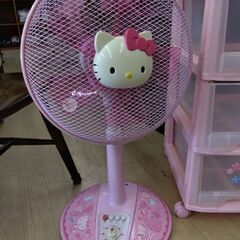 美品　レア　希少　サンリオ　ハローキティ　キティちゃん　扇風機　サーキュレーターの画像