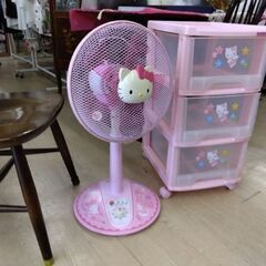 美品　レア　希少　サンリオ　ハローキティ　キティちゃん　扇風機　サーキュレーターの画像