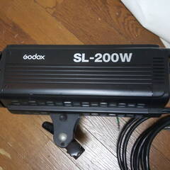 Godox SL-200W ストロボ ライト ゴドックス GODOX スタジオ Studio フラッシュ Flash　照明　動作確認済みの画像