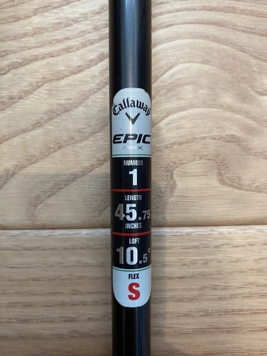 Callaway Epic Max 純正シャフト40S 45.75 ディアマナ Callaway Epic Max 純正シャフト40S 45.75 ディアマナ (白石の