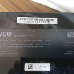 任天堂 Nintendo WiiU WUP-101(01) 本体、付属品　通電確認のみの画像