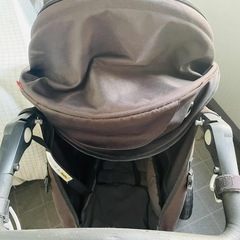 二人乗りベビーカーの画像