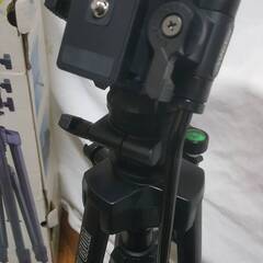 VICTOR ビクター　ビデオ三脚 VIDEO TRIPOD TP-A180　（箱、キャリングケース、説明書付き）　未使用品の画像