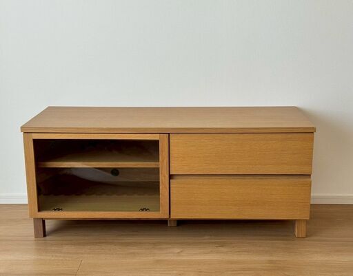 無印良品 MUJI テレビボード オーク材 AVボード テレビ台 W150cm 無印