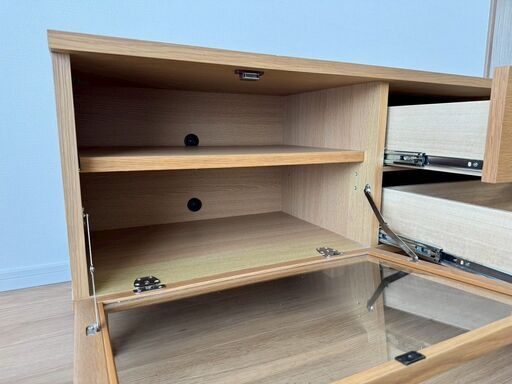 MUJI 無印良品】木製AVラック/テレビ台/テレビボード（幅110cm