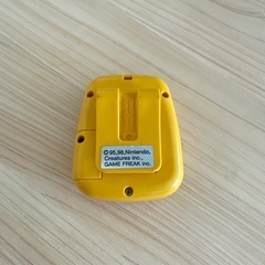 任天堂ポケットピカチュウ POCKET PIKACHU 万歩計の画像