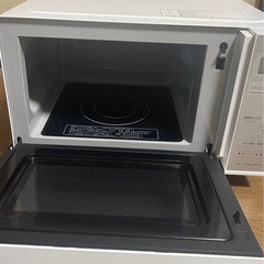 (美品) 2017年製 フラット電子レンジの画像