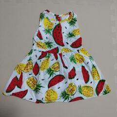 ベビー服　80 ④　ワンピース　パンツ付の画像