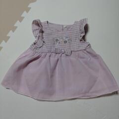 ベビー服　80 ④　ワンピース　パンツ付の画像