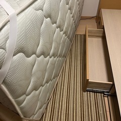 【引き渡し決まりました】フランスベッド シングル マットレス付きの画像