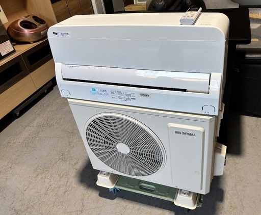 Iris Ohyama アイリスオーヤマ 内部清潔エアコン 6畳用 2.2kW 2021年製 Used/美品