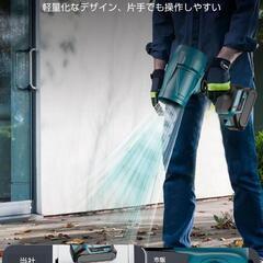 ブロワー 洗車 ブロワー ジェットブロワー 大容量バッテリー2個搭載 21V 60m/s 超強力 残量表示 無段階変速 120000rpmの画像
