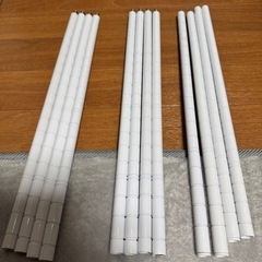 ダイソー　組み立て式　シルバーラックの画像