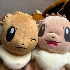 イーブイぬいぐるみ5点セットの画像