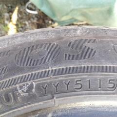 夏タイヤ ヨコハマ エコス １５５／６５R１３ ES３１ 中古品  4本セットの画像