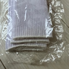 新品＊3足組ハイソックスの画像