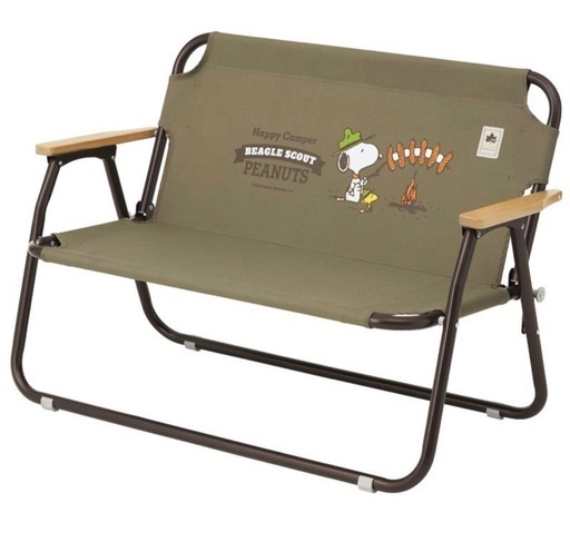 スヌーピー　ロゴス　チェア