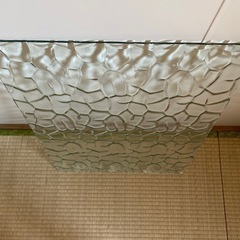 　レトロ模様ガラスの画像