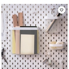 新品　IKEA スコーディス　収納バスケットの画像
