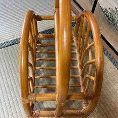 収納かご　小物収納　藤の画像