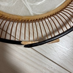 竹細工　飾りかご　トレー　蝶々　お盆の画像