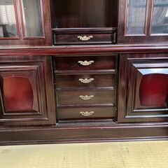 本棚　古家具　レトロ　昭和の画像