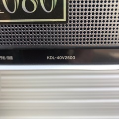 SONY    40型テレビの画像