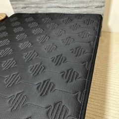 ワイドダブル　ベッドフレーム、マットの画像