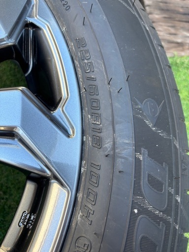 値下げ　ほぼ新品　RAV4純正ホイールタイヤセット　１本 