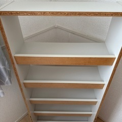 五段ラック 本棚の画像