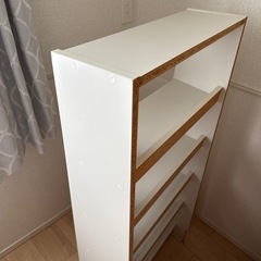 五段ラック 本棚の画像
