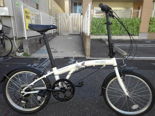 中古自転車3647 折り畳み自転車 DAHON Gimmick D6 20インチ 6段