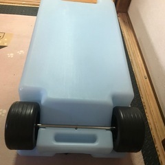 大容量38ℓウォータータンク【持ち運びに便利なタイヤ付き】の画像