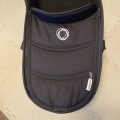 【美品】bugaboo バガブー bee5 キャリーコット バシネット　ブラックの画像
