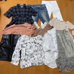 【お取引中】レディース夏物まとめ売り福袋 サイズいろいろ 大量   の画像