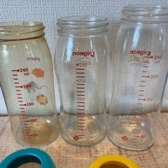 【受渡決定】ピジョン哺乳瓶240ml 3本の画像