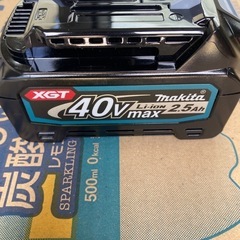 連休値下げマキタ40vバッテリー BL4025の画像