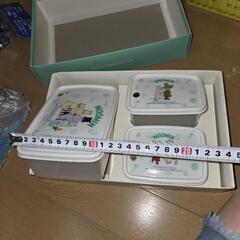ムーミン　蓋付き器の画像