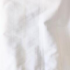白レースカーテンの画像