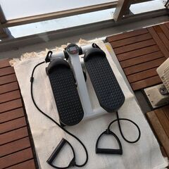 7月27日まで｜ステッパー エクササイズ器具 ゴムバンド＆カウンター付き 静音タイプの画像