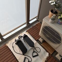 7月27日まで｜ステッパー エクササイズ器具 ゴムバンド＆カウンター付き 静音タイプの画像