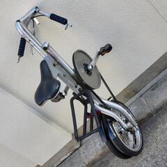 ♩STRiDA♪ストライダ 3.3 ♪16インチ♪三角折りたたみ自転車♪シルバーの画像